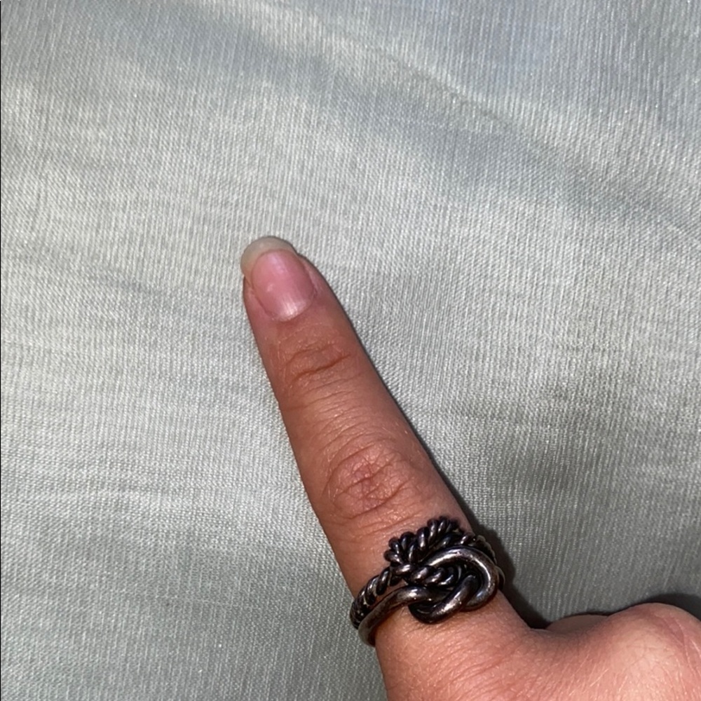 bracelet and ring. real silver.